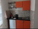 Apartments Jak - parking and BBQ: A1(2), A2(2), A3(4) Vodice - Riviera Sibenik  - Apartment - A2(2): kitchen