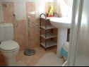 Apartments Zdenka - cosy apartments for 2-3 person: A1B(2+1), A2A(2+1), A3C(2+1), A4D(2+1) Vodice - Riviera Sibenik  - Apartment - A1B(2+1): bathroom with toilet