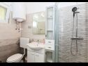 Apartments Snježa - green house: A1 Andelija(5), B2 Snjezana(4+1) Vodice - Riviera Sibenik  - Apartment - A1 Andelija(5): bathroom with toilet