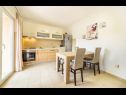 Apartments Goge - modern: A1(6), A2(5) Vodice - Riviera Sibenik  - Apartment - A2(5): kitchen and dining room