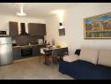 Apartments Vodi - modern: A1(2+2), A2(4+2) Vodice - Riviera Sibenik  - Apartment - A1(2+2): living room
