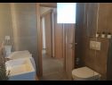 Apartments Vodi - modern: A1(2+2), A2(4+2) Vodice - Riviera Sibenik  - Apartment - A2(4+2): bathroom with toilet