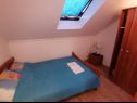 Apartments Budi - near sandy beach A1(4+2), A2(4+2), A3(4+1) Vodice - Riviera Sibenik  - Apartment - A3(4+1): bedroom