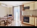 Apartments Lasan - 150 m from sea: A1(4), A2(4) Vodice - Riviera Sibenik  - Apartment - A2(4): kitchen and dining room