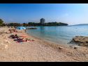 Apartments Lasan - 150 m from sea: A1(4), A2(4) Vodice - Riviera Sibenik  - beach