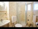 Apartments Lasan - 150 m from sea: A1(4), A2(4) Vodice - Riviera Sibenik  - Apartment - A2(4): bathroom with toilet