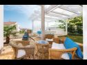 Apartments Big blue - terrace lounge: A1(4) Vodice - Riviera Sibenik  - house