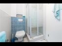 Apartments Big blue - terrace lounge: A1(4) Vodice - Riviera Sibenik  - Apartment - A1(4): bathroom with toilet