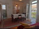Apartments Slavica - free WiFi: A1(4), A2(3+1) Vodice - Riviera Sibenik  - Apartment - A2(3+1): dining room