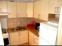 Apartments Mira - 20 m from pebble beach: A1(4+1), A2(4) Zaboric - Riviera Sibenik  - Apartment - A2(4): kitchen