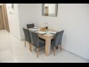Apartments Marin - 200m to the sea: A1(2+2), A2(2+2), SA3(2) Zaboric - Riviera Sibenik  - Apartment - A2(2+2): dining room