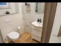 Apartments Marin - 200m to the sea: A1(2+2), A2(2+2), SA3(2) Zaboric - Riviera Sibenik  - Apartment - A2(2+2): bathroom with toilet