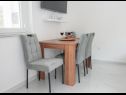 Apartments Marin - 200m to the sea: A1(2+2), A2(2+2), SA3(2) Zaboric - Riviera Sibenik  - Studio apartment - SA3(2): dining room