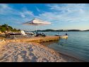 Holiday home Lucmar - swimming pool and sea view H(8+2) Zatoglav - Riviera Sibenik  - Croatia - beach