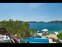 Holiday home Lucmar - swimming pool and sea view H(8+2) Zatoglav - Riviera Sibenik  - Croatia - H(8+2): terrace