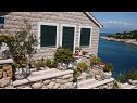 Apartments Nikola - in front of the sea: A1(4) Cove Donja Krusica (Donje selo) - Island Solta  - Croatia - detail (house and surroundings)