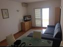 Apartments Bubi - air conditoned & parking space: SA1(2) Necujam - Island Solta  - Studio apartment - SA1(2): interior