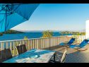 Apartments Angie - terrace with sea view: A1(2+1) Necujam - Island Solta  - house