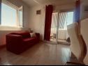 Apartments Modesty - comfortable : A1(4) Necujam - Island Solta  - Apartment - A1(4): living room