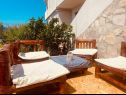 Apartments Modesty - comfortable : A1(4) Necujam - Island Solta  - garden terrace