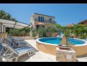 Holiday home Villa Ante - with pool: H(6) Rogac - Island Solta  - Croatia - H(6): swimming pool