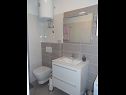 Apartments A&M - 30 m from beach: A1(2+1) Stomorska - Island Solta  - Apartment - A1(2+1): bathroom with toilet