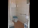 Apartments Riley - at the sea A1-Martino 1 (3), A2-Martino 2 (3), A3-Martino 3 (3), A4-Martino 4 (3) Stomorska - Island Solta  - Apartment - A1-Martino 1 (3): bathroom with toilet