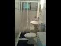 Apartments Vlatko - 100 m from sea: A2(4) Stomorska - Island Solta  - Apartment - A2(4): bathroom with toilet