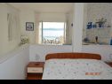 Apartments Maja - 50 m from beach: SA1-Oker(2+1), SA2-Plavi(2+1) Stomorska - Island Solta  - Studio apartment - SA2-Plavi(2+1): bedroom