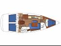 Sailing boat - Beneteau Oceanis 40 (code:ULT42) - Kastel Gomilica - Riviera Split  - Croatia - Beneteau Oceanis 40 (code:ULT42): 