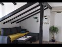 Apartments Špiro - parking and barbecue: A1 prizemlje(2+2), A2 potkrovlje(4+2) Kastel Novi - Riviera Split  - Apartment - A2 potkrovlje(4+2): living room
