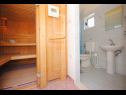 Holiday home Mare - open pool and pool for children: H(6+4) Kastel Novi - Riviera Split  - Croatia - H(6+4): bathroom with toilet
