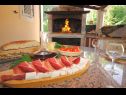 Holiday home Mare - open pool and pool for children: H(6+4) Kastel Novi - Riviera Split  - Croatia - grill