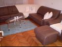 Apartments Durda - 250 m from sea: A1(6) Kastel Stafilic - Riviera Split  - Apartment - A1(6): living room