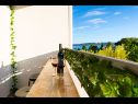 Apartments Sunny - 100 m from sea: A1(2+1) Kastel Stafilic - Riviera Split  - Apartment - A1(2+1): terrace