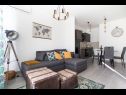 Apartments Sunny - 100 m from sea: A1(2+1) Kastel Stafilic - Riviera Split  - Apartment - A1(2+1): living room