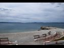 Apartments Jurica - 300 m from sea: A1 Lea(2+1), A2 Roko(2+1) Split - Riviera Split  - beach