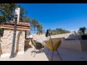 Holiday home Bože - 10m from the sea: H(10+2) Drvenik Mali (Island Drvenik Mali) - Riviera Trogir  - Croatia - courtyard