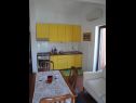Apartments Niki - 5m from the sea: A1-Mande (3+1), A2 -Hela (4) Drvenik Veli (Island Drvenik Veli) - Riviera Trogir  - Apartment - A2 -Hela (4): kitchen and dining room