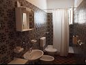 Apartments Mare - peaceful: A1(5+1), A2(6) Cove Ljubljeva (Vinisce) - Riviera Trogir  - Croatia - Apartment - A2(6): bathroom with toilet