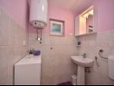 Apartments Sretan A1-Rogač(5+1), A2-Višnja(4+1), A3-Kiwi(2+1) Cove Ljubljeva (Vinisce) - Riviera Trogir  - Croatia - Apartment - A2-Višnja(4+1): bathroom with toilet