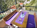 Apartments Sretan A1-Rogač(5+1), A2-Višnja(4+1), A3-Kiwi(2+1) Cove Ljubljeva (Vinisce) - Riviera Trogir  - Croatia - Apartment - A2-Višnja(4+1): terrace