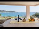 Holiday home Slobodna - 20 from beach; H(4) Cove Ljubljeva (Vinisce) - Riviera Trogir  - Croatia - H(4): terrace