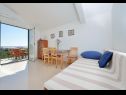 Apartments Ljuba - 200m from beach: A1 (2+2) ISTOČNI, A2(2+2) ZAPADNI Cove Ljubljeva (Vinisce) - Riviera Trogir  - Apartment - A2(2+2) ZAPADNI: living room