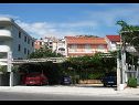 Apartments Anđelka - 50 m from beach: A3(9), A4(4), A5(2) Marina - Riviera Trogir  - parking (house and surroundings)