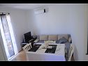 Apartments Mira 1 - Family Apartment: A Duje (2+1) Marina - Riviera Trogir  - Apartment - A Duje (2+1): living room