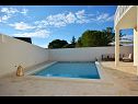 Apartments Zeljko - with pool : A1(6+2) Marina - Riviera Trogir  - swimming pool