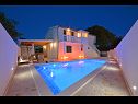 Apartments Zeljko - with pool : A1(6+2) Marina - Riviera Trogir  - house