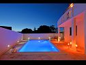 Apartments Zeljko - with pool : A1(6) Marina - Riviera Trogir  - swimming pool