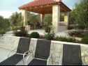 Apartments Mario - apartment with pool: A1(6+2) Marina - Riviera Trogir  - courtyard (house and surroundings)